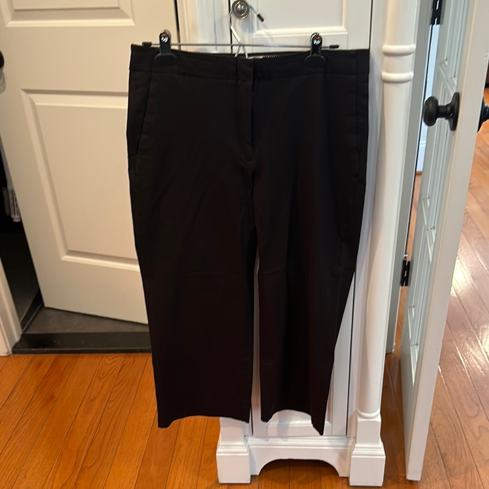 J Crew Cropped Black Pants